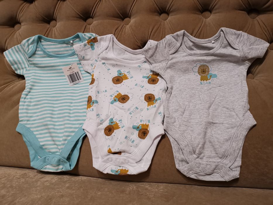 Набор бодиков для малыша 0-3 месяца