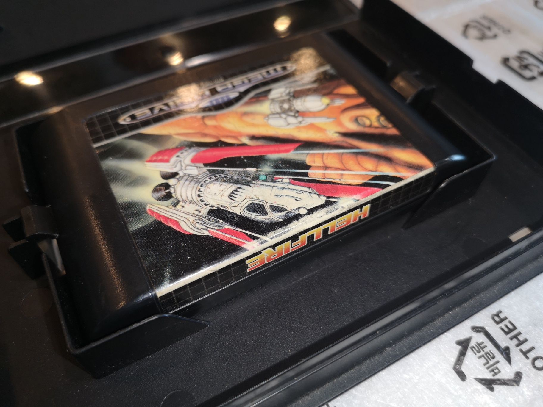 Hellfire SEGA MEGA DRIVE gra (oryginał testowany Box) kioskzgrami