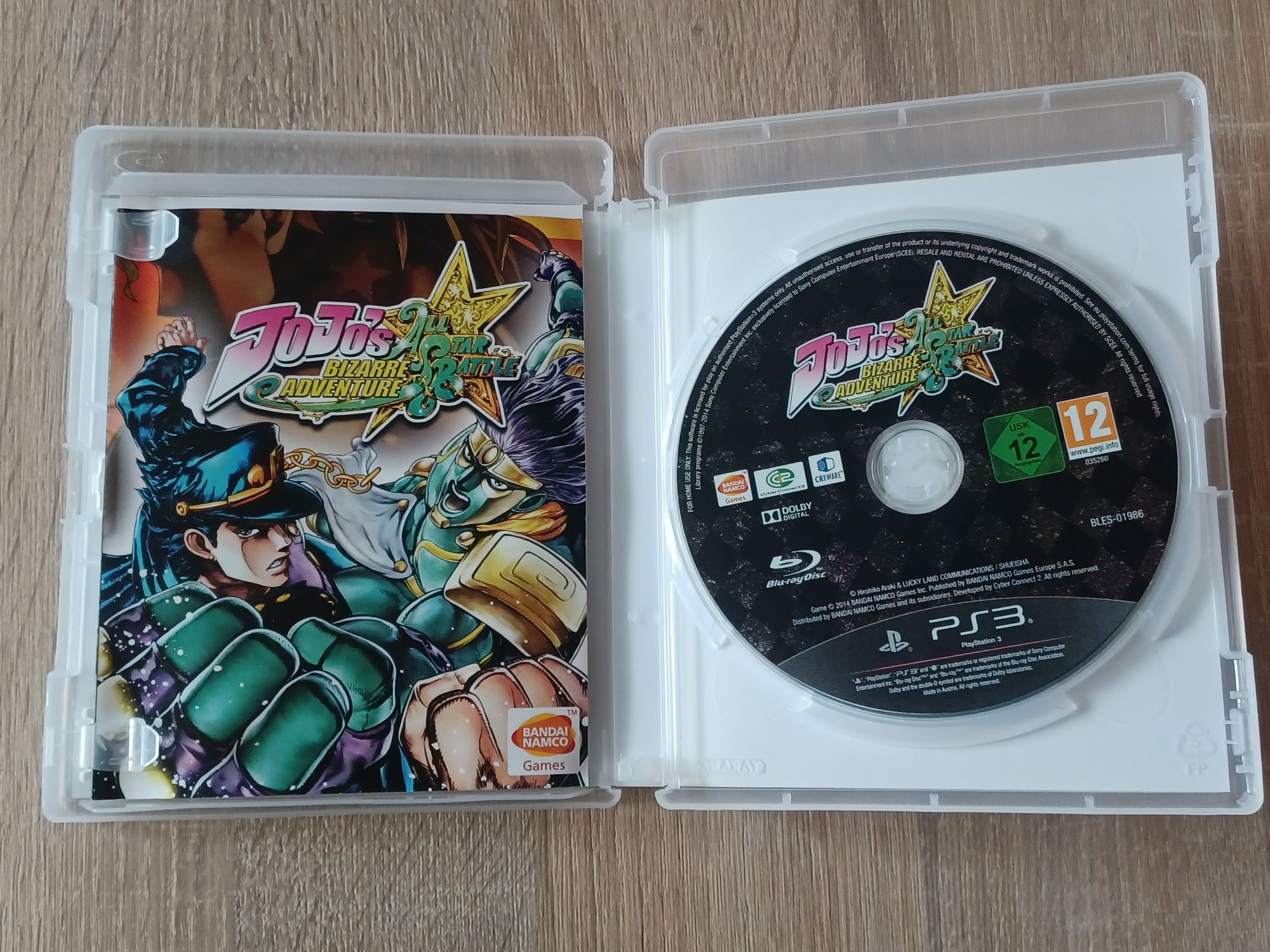 Gra na PS3 JoJo's Bizarre Adventure: All Star Battle unikat stan bdb