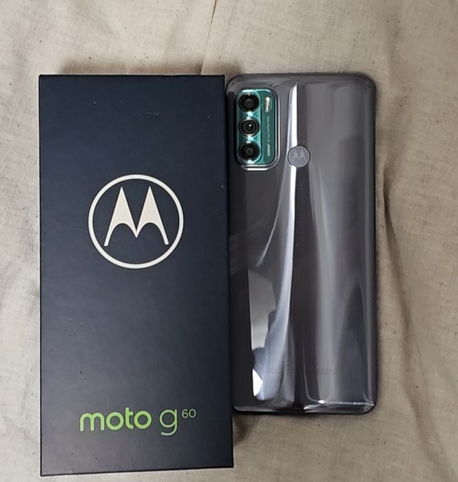 6/128GB | Motorola G60 телефон з коробкою