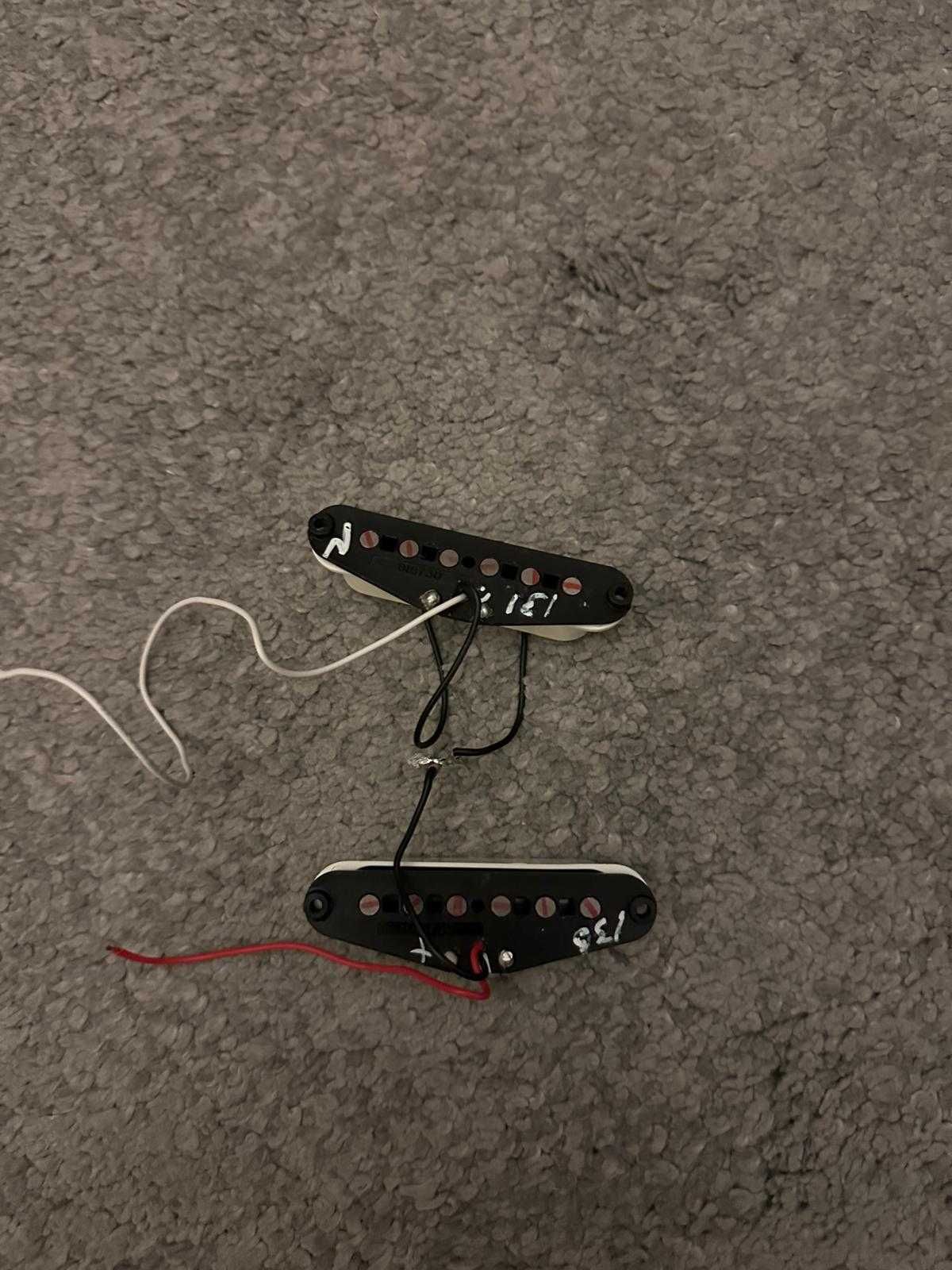 Pickups (Neck + Bridge) Fender Player Stratocaster – Excelente estado