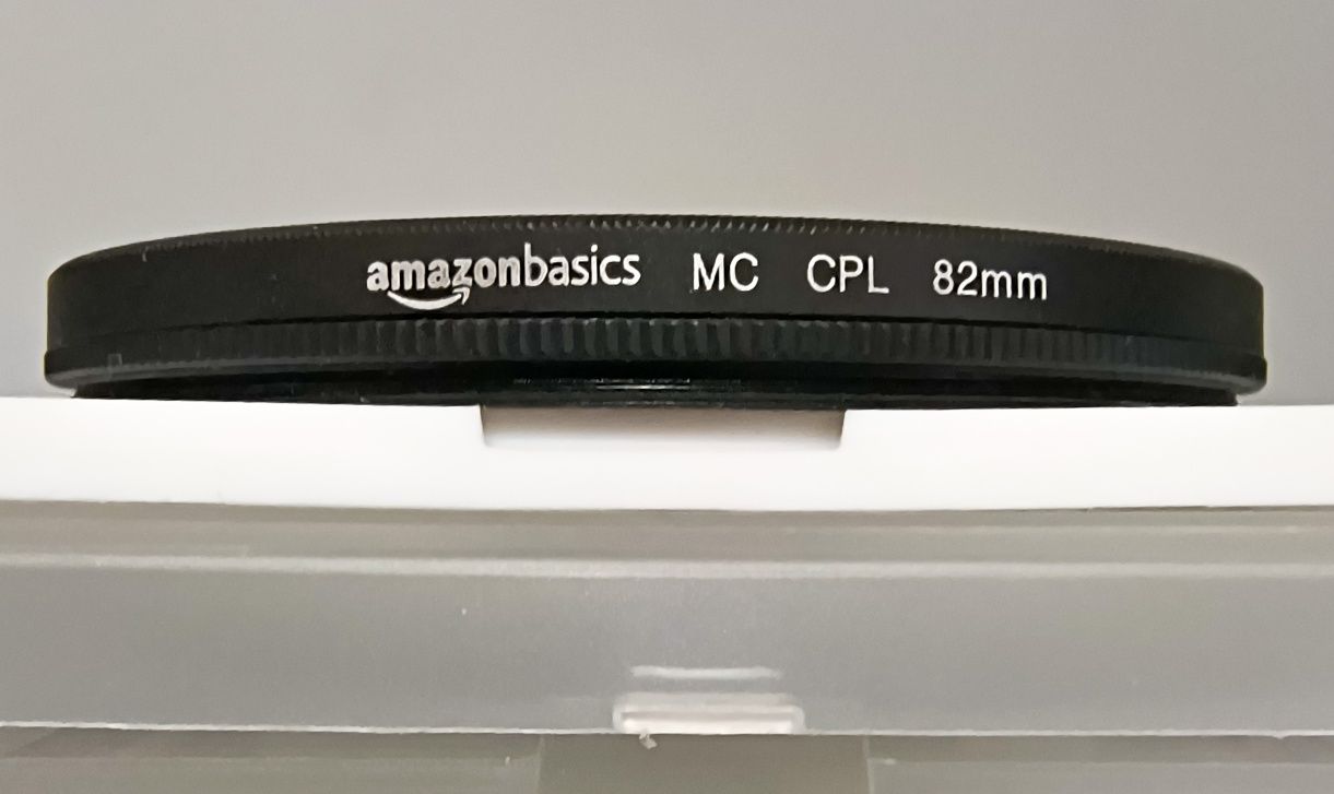 Filtr polaryzacyjny amazonbasics MC  cpL 82 mm