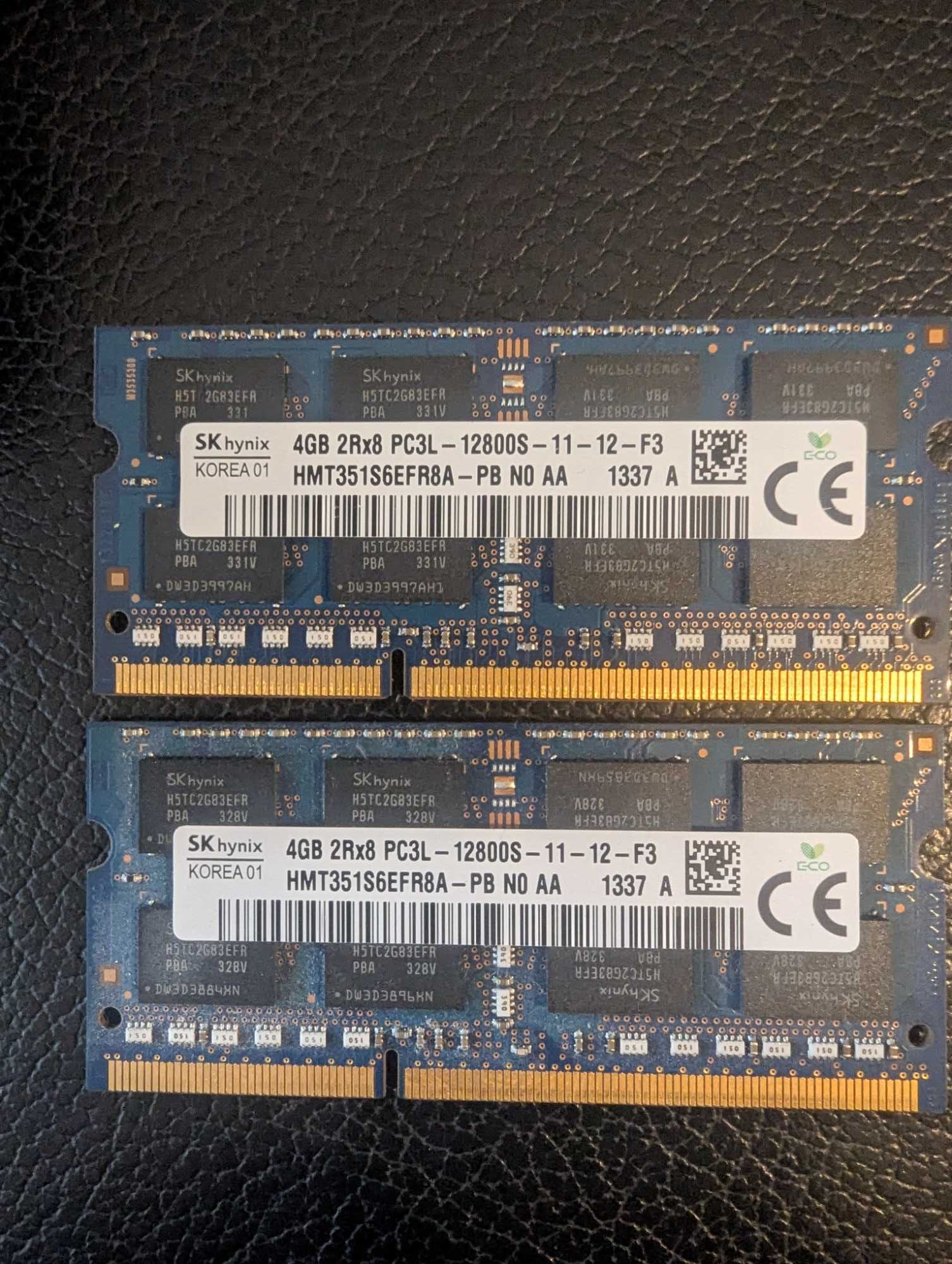 SK hynix ddr3 4gb 8gb