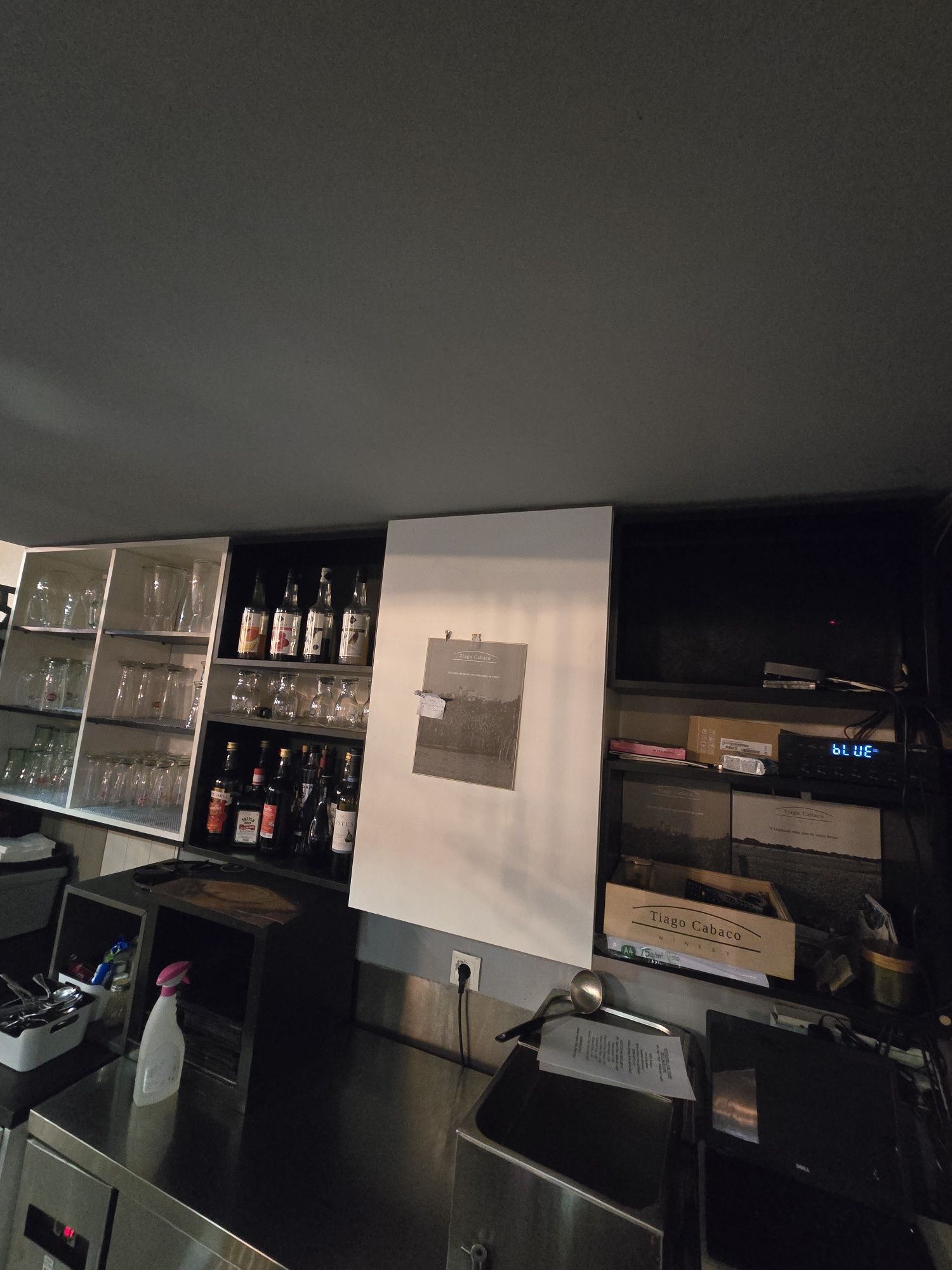 Estante para restaurante