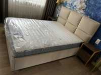 Łóżko tapicerowane 160x200 z pojemnikiem (MK Koło)