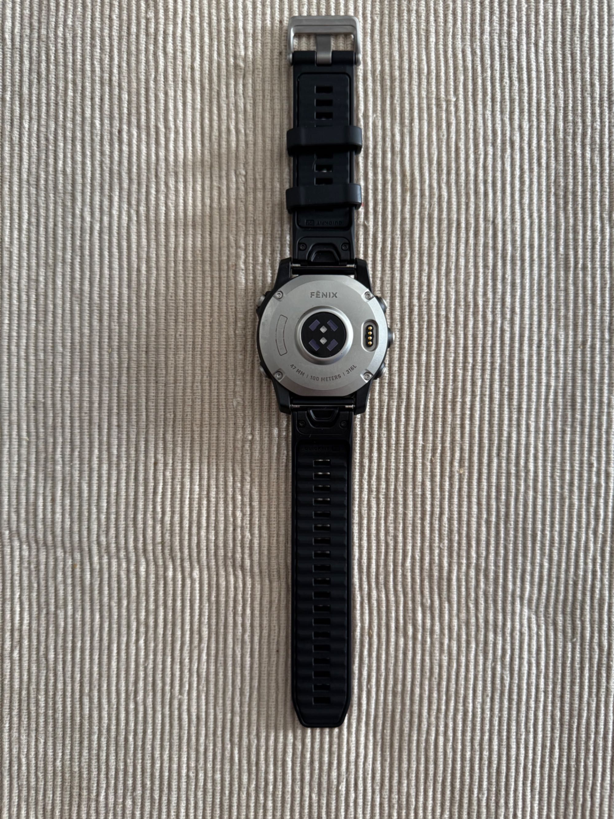 Garmin Fenix E (AMOLED + GPS + ACESSÓRIOS)
