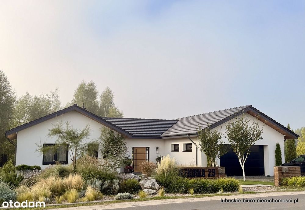 Komfortowy dom jednorodzinny z pięknym ogrodem