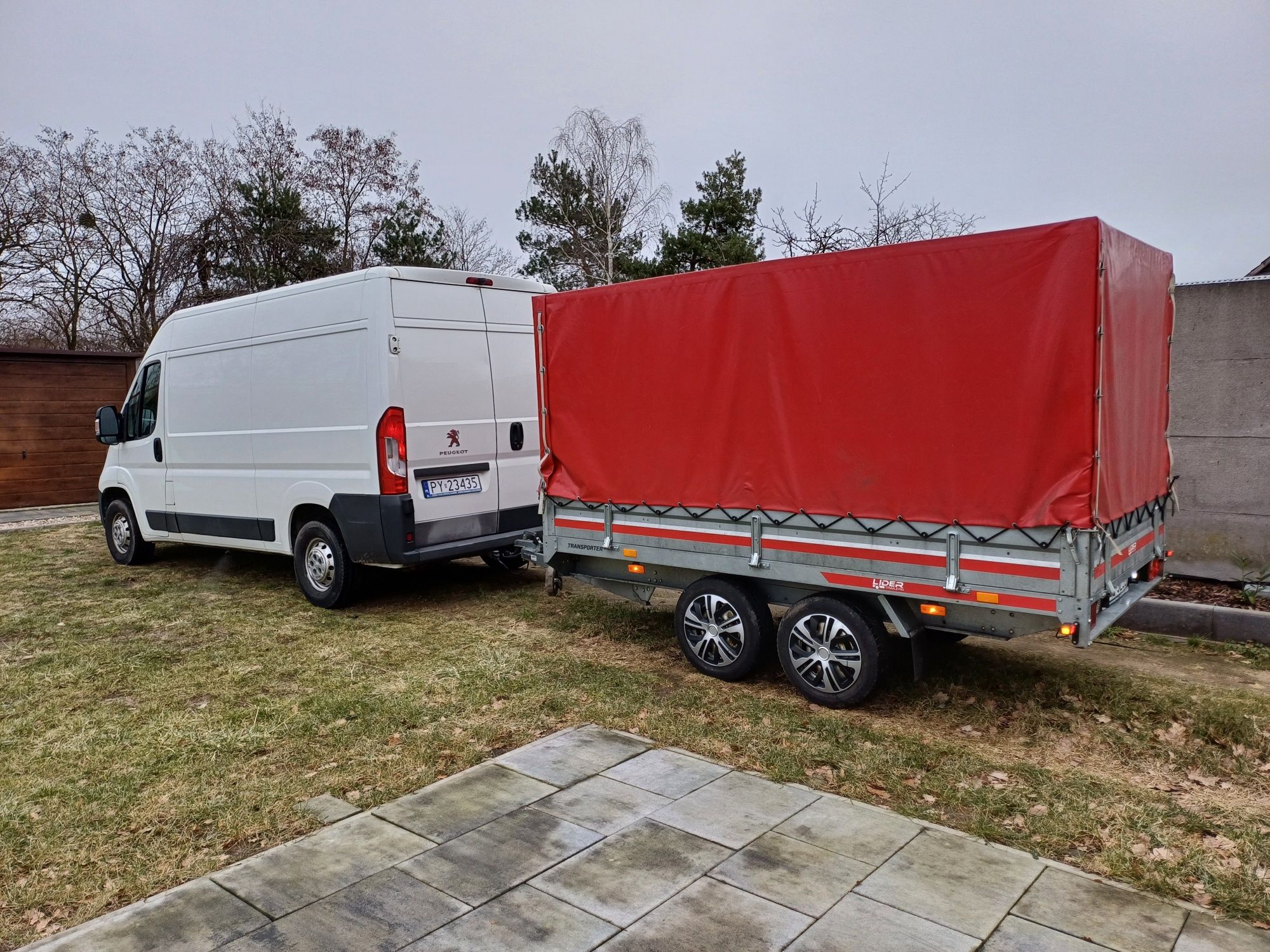 Przyczepka lekka TEMARED 3x1,5x1,5 2021r. Jak nowa