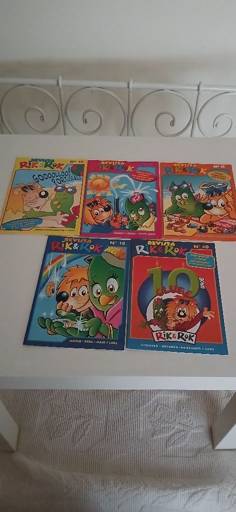 Revistas. Rik & Rok de 2005 e 2006