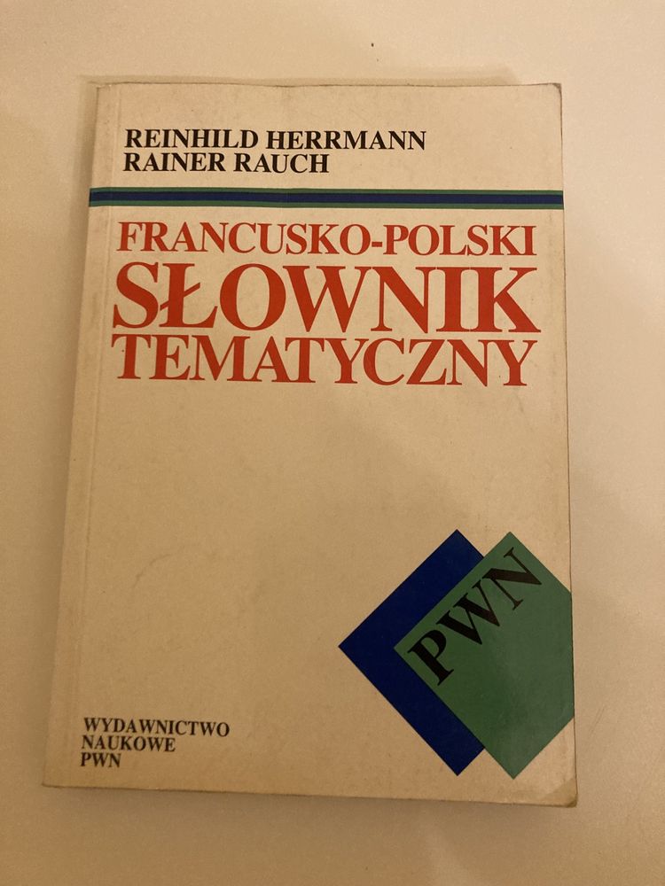 francusko-polski słownik tematyczny pwn