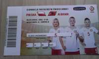 Polska -Albania 06.04.2018 Eliminacje Mistrzostw Świata kobiet