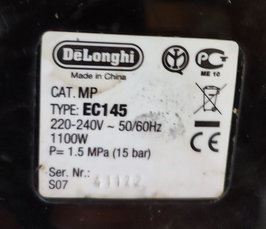 Кавоварка DeLonghi EC145 кавомашина кофеварка