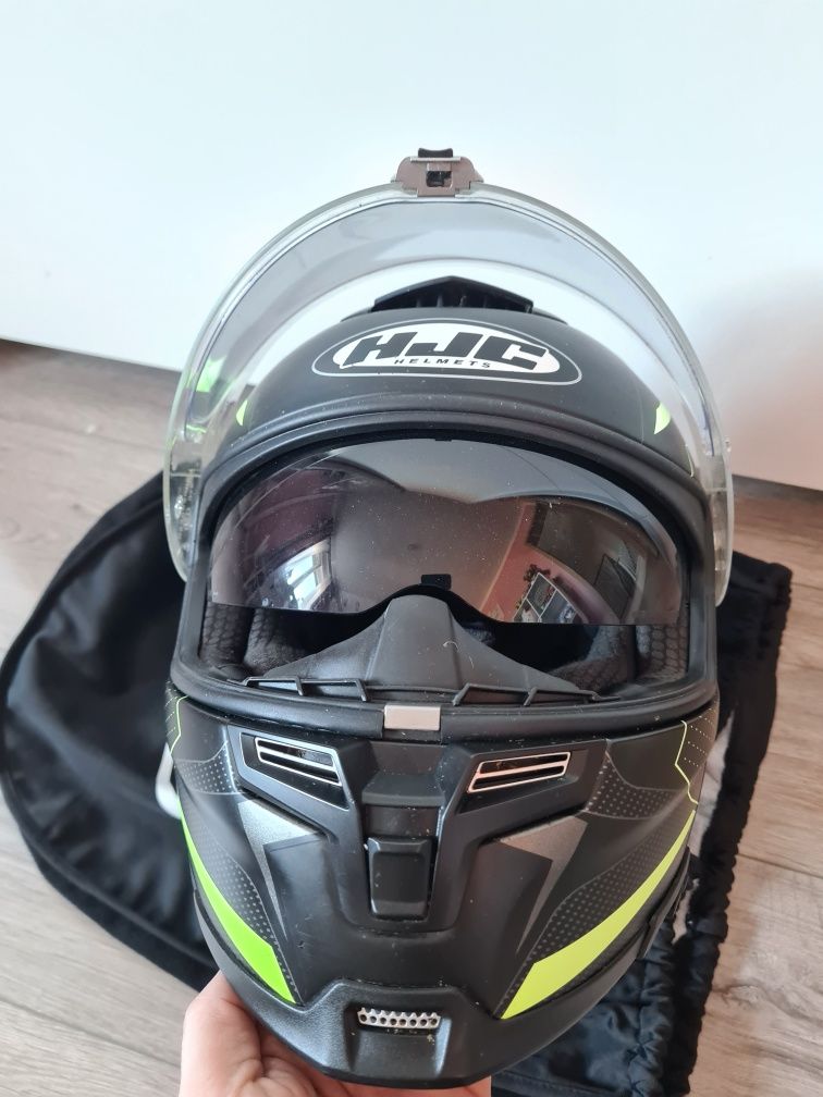 Kask HJC rpha 70 90 blenda pinlock intercom CARDO