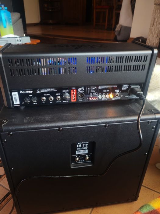 Hughes&Kettner Grandmeister Deluxe 40 + Coluna H&K 112 + H&K FSW 432