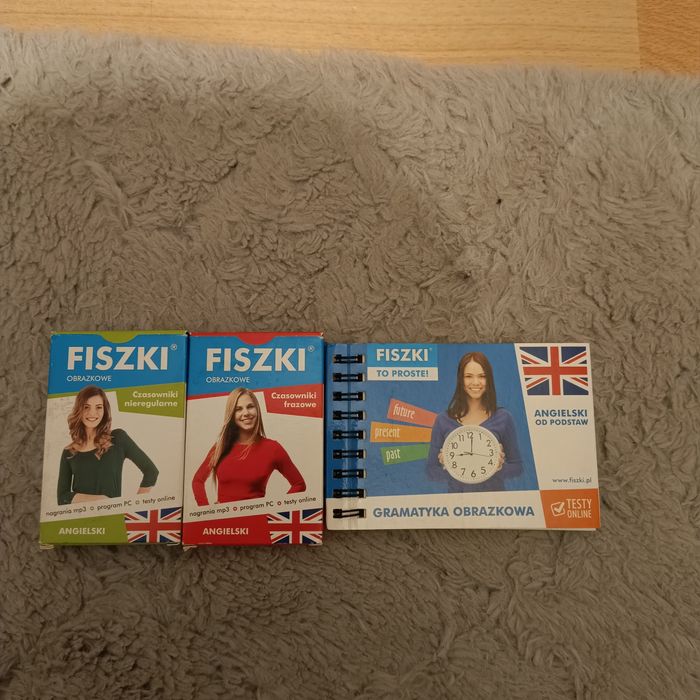 Fiszki obrazkowe język angielski