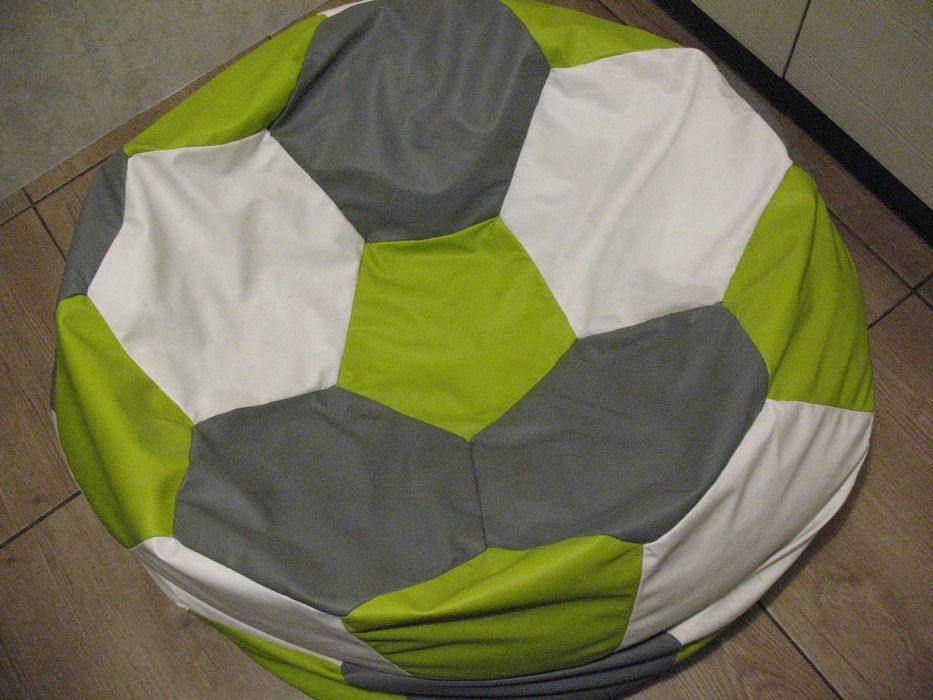 Pufa siedzisko poduszka worek piłka nożna