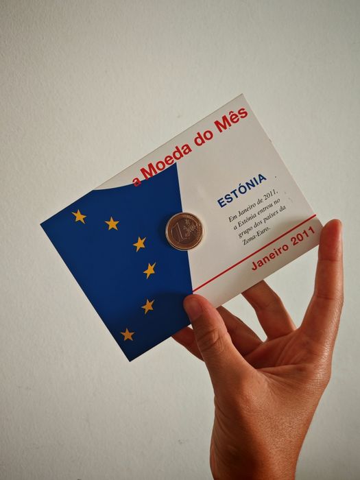 A moeda do mês - Estónia