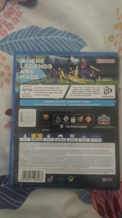 Pro evolution Soccer 2018 PS4 em ótimo estado