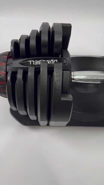 гантеля до 40 кг регулируемая 17 уровней + платформа гантелі гантель