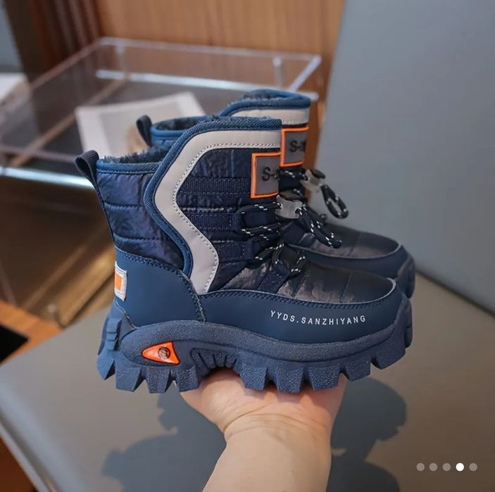 НОВІ зимові ботинки чоботи хлопчик 33 розмір 19.8 см