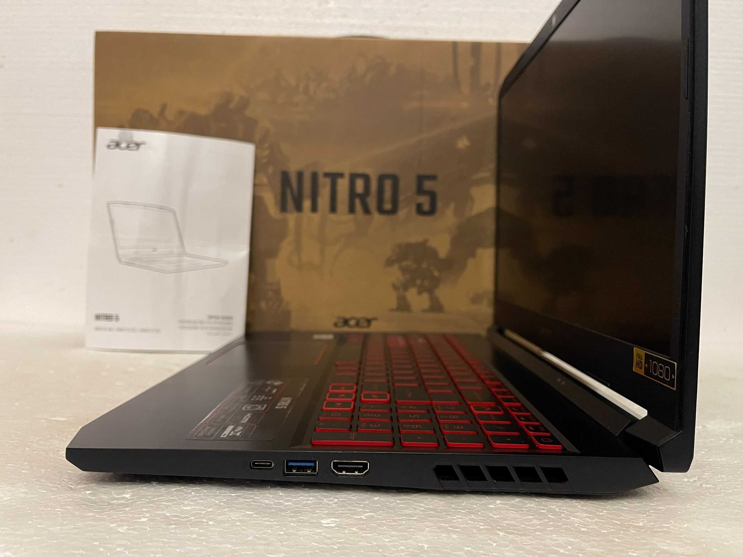 Игровой Acer NITRO 5 /Core i5 10300H/ 16 RAM/ GTX 1650/ ВЕСЬ КОМПЛЕКТ!