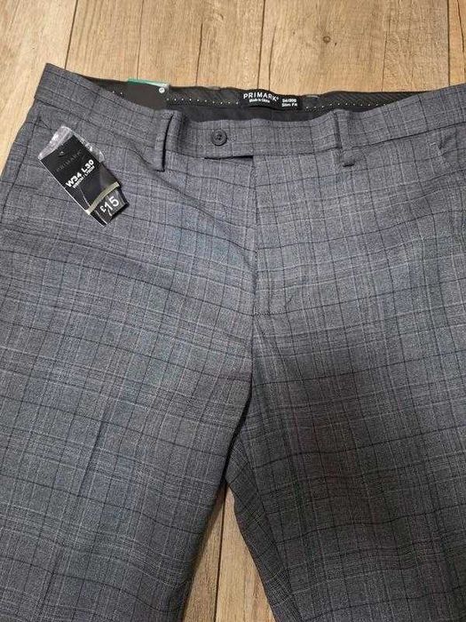 Штани брюки primark slim fit, розмір 34/30, нові з етикетками