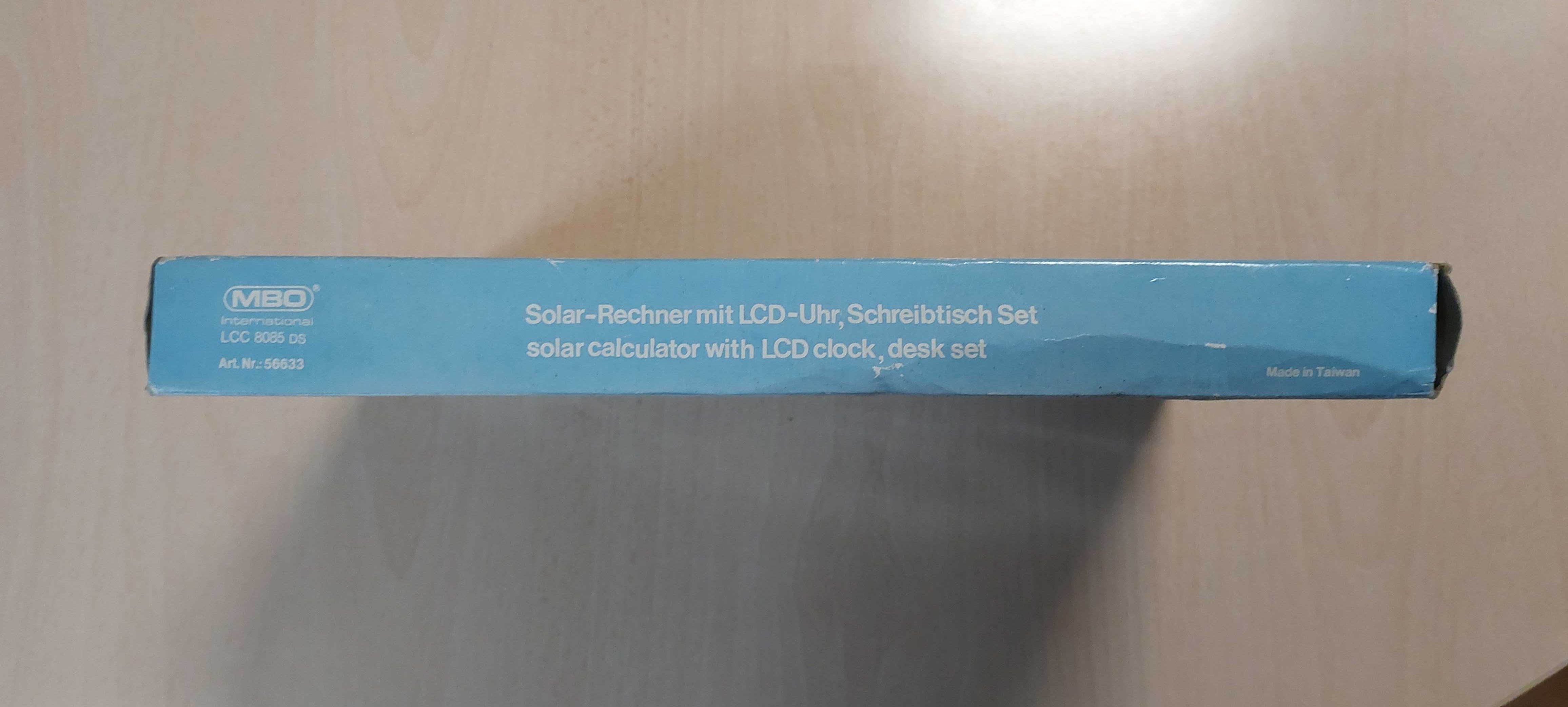 Máquina Calcular Solar de Secretária MBO (Nova)