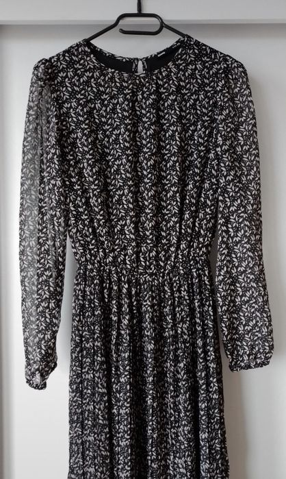 Długa plisowana sukienka Sinsay rozm XS/S