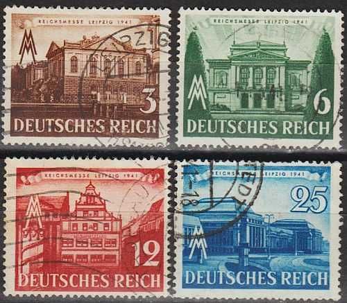 1941 - Рейх - Ярмарка в Лейпциге Mi.764-67 _6,0 EU