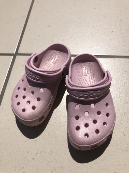 Dziecięce Crocs-y różowe, rozmiar 27-28
