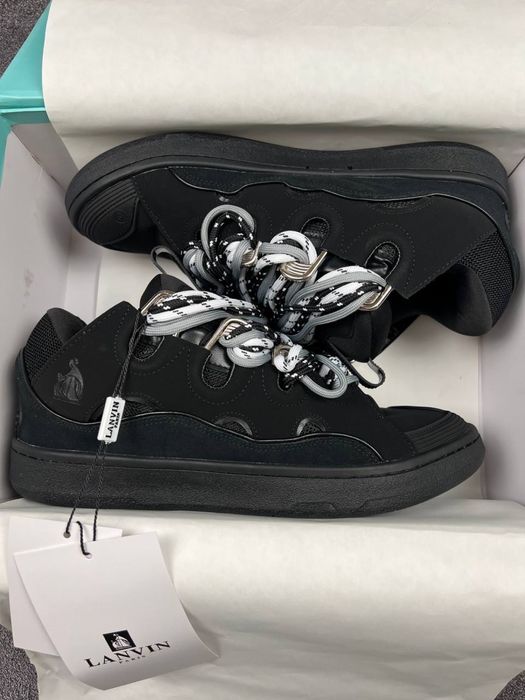 Є В НАЯНВОСТІ‼️ Lanvin Curb Sneakers Gray Premium,ланвін,lanvin,карб,c