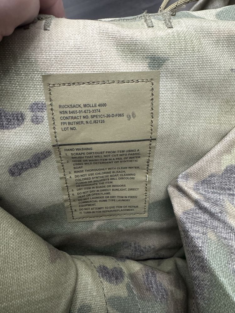 Рюкзак MOLLE 4000 Airborne Rucksack