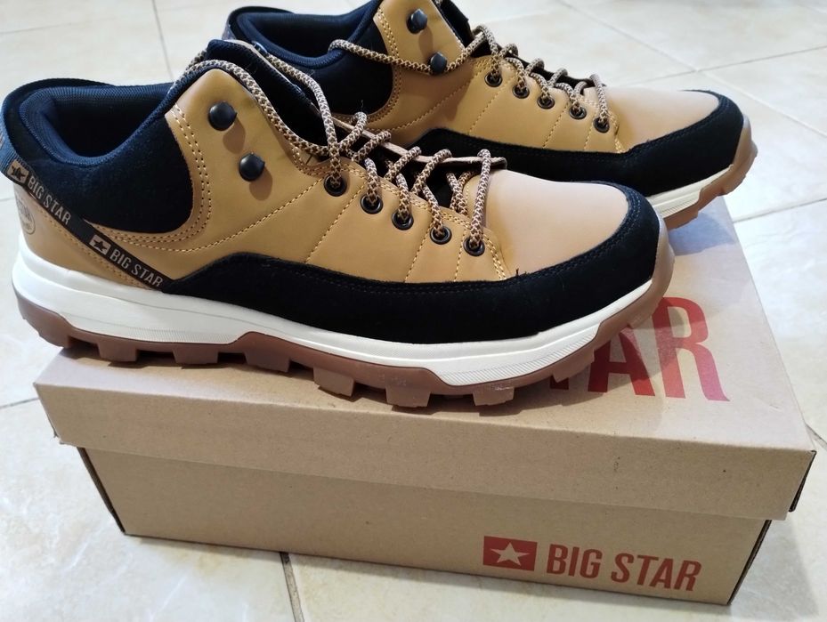 Buty BIG STAR - markowe, modne, ciepłe,  jesień/zima, jak nowe!