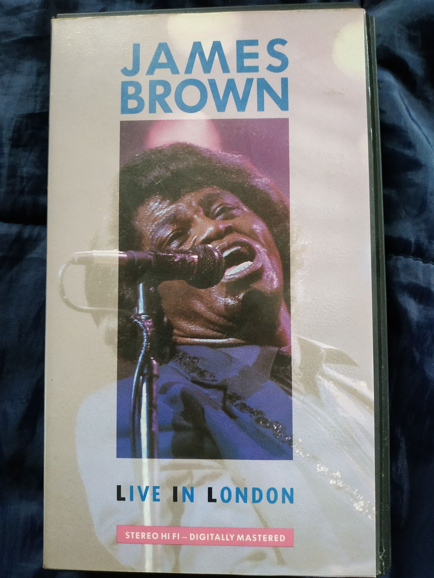 James Brown live VHS