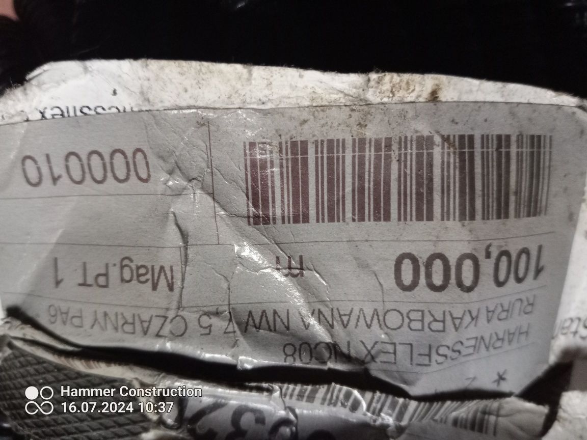 Peszel peszla rurka karbowana 100 metrów