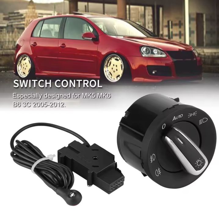 Перемикач переключатель світла света фар VW Golf Caddy Passat Jetta