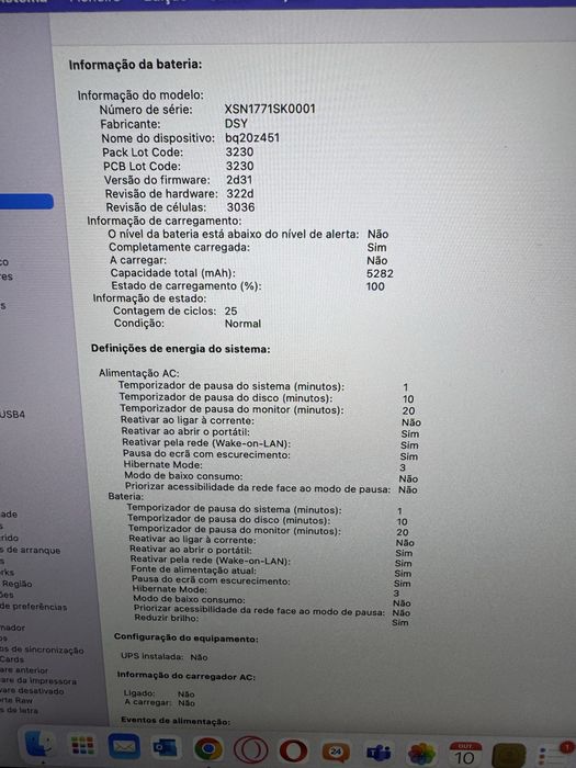 MacBook Pro 13” 2020 | Bateria Nova