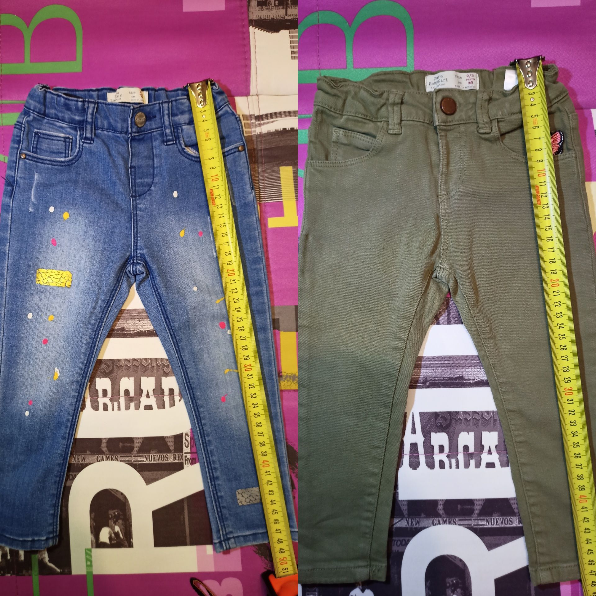 Джинсы зара Zara 80 86 92 98 2-3 года 2 года 12-18 18-24 12 18 24