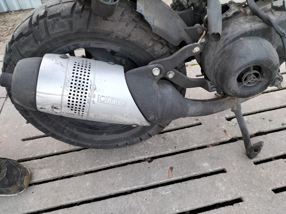 Wydech,tłumik touring leovince Piaggio typhoon,motard,runner,stalker,