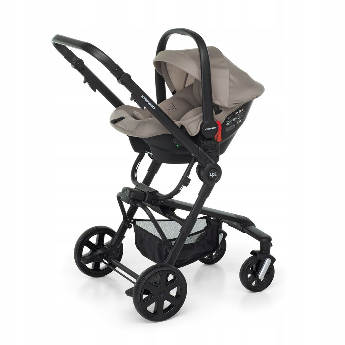 Wózek wielofunkcyjny Foppapedretti Up3 I-size Travel system Sabbia