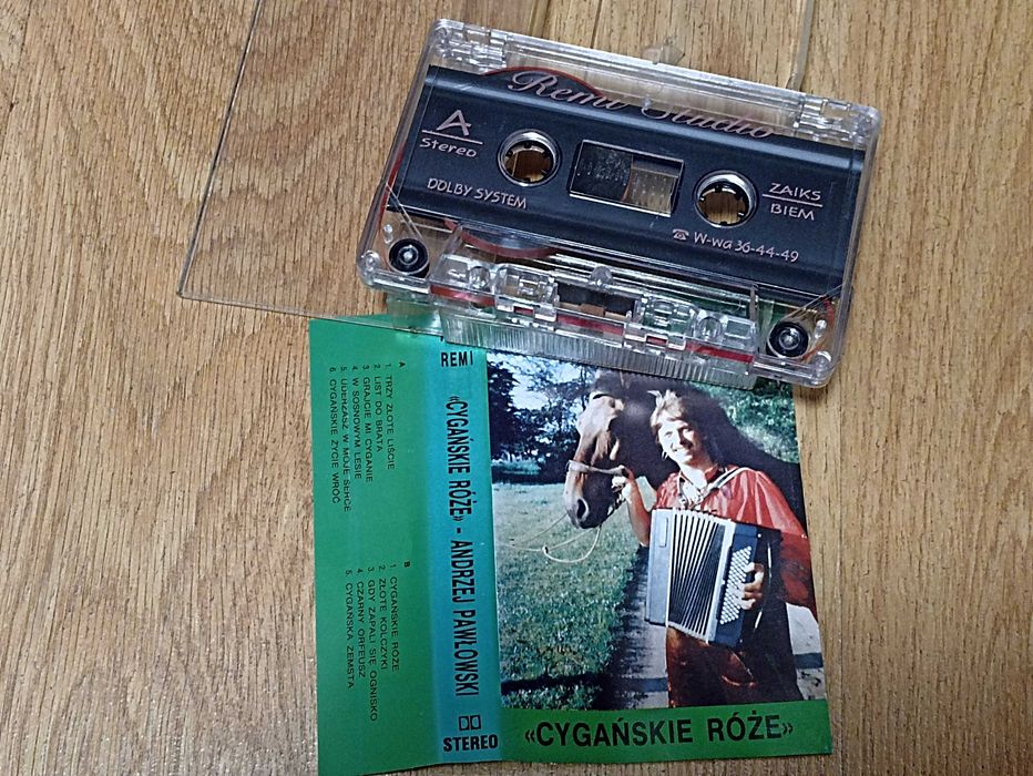 Andrzej Pawłowski Cygańskie Róże kaseta