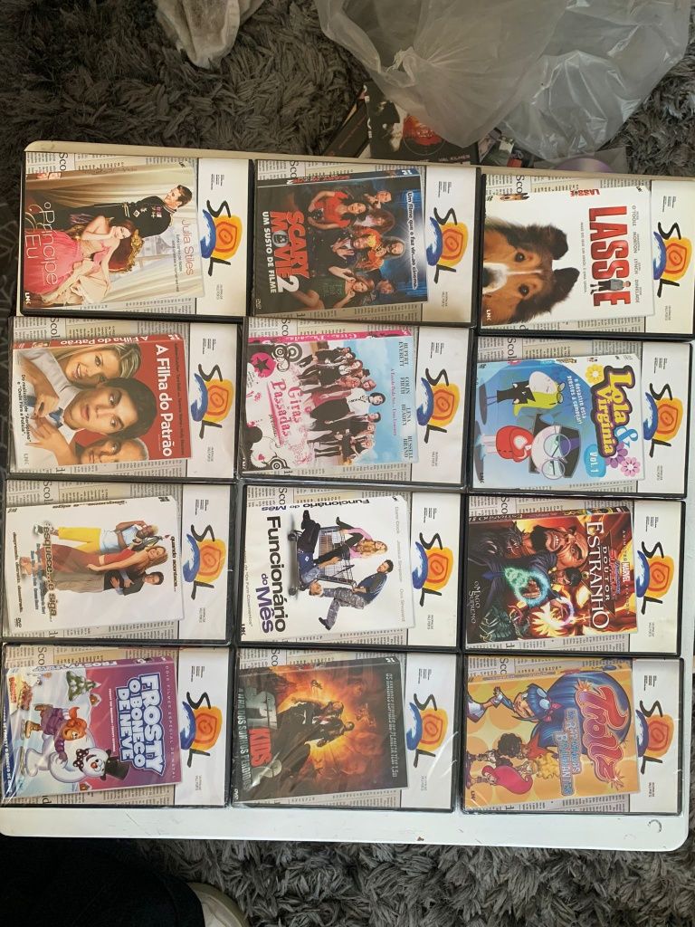 Filmes DVDs coleções