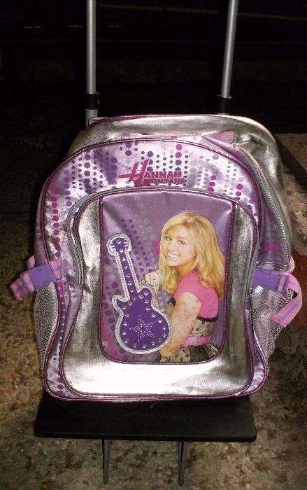 Mochila - trolley Hannah Montana com rodas