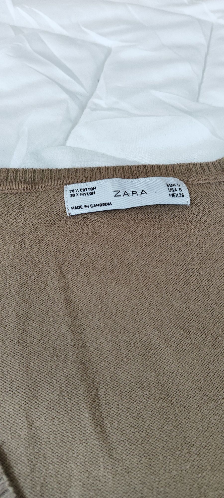 Rozpinany sweterek Zara rozm S