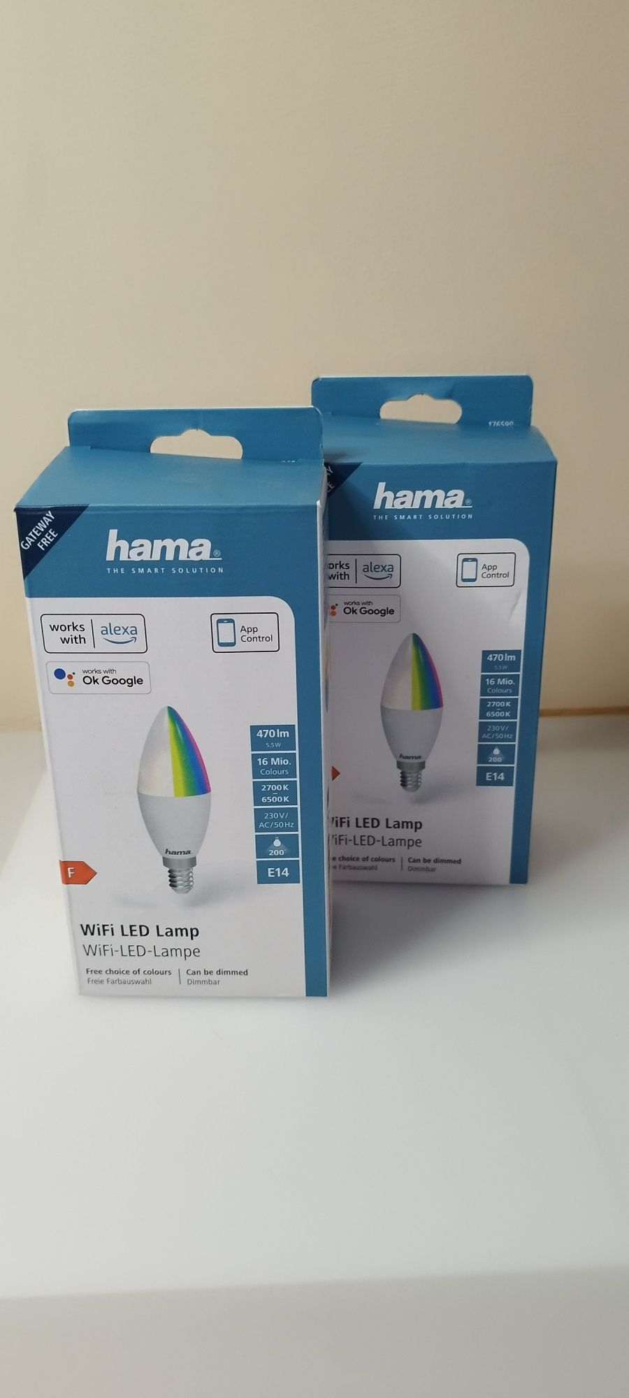 Hama Alexa żarówka LED WiFi