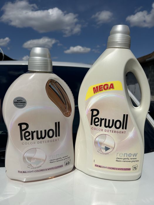 Гелі для прання Перволь Perwoll MEGA 3,75 л ОРИГІНАЛ!!!