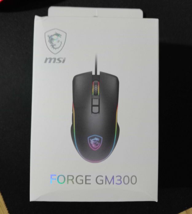 Rato MSI Forge GM300 RGB (Novo selado)