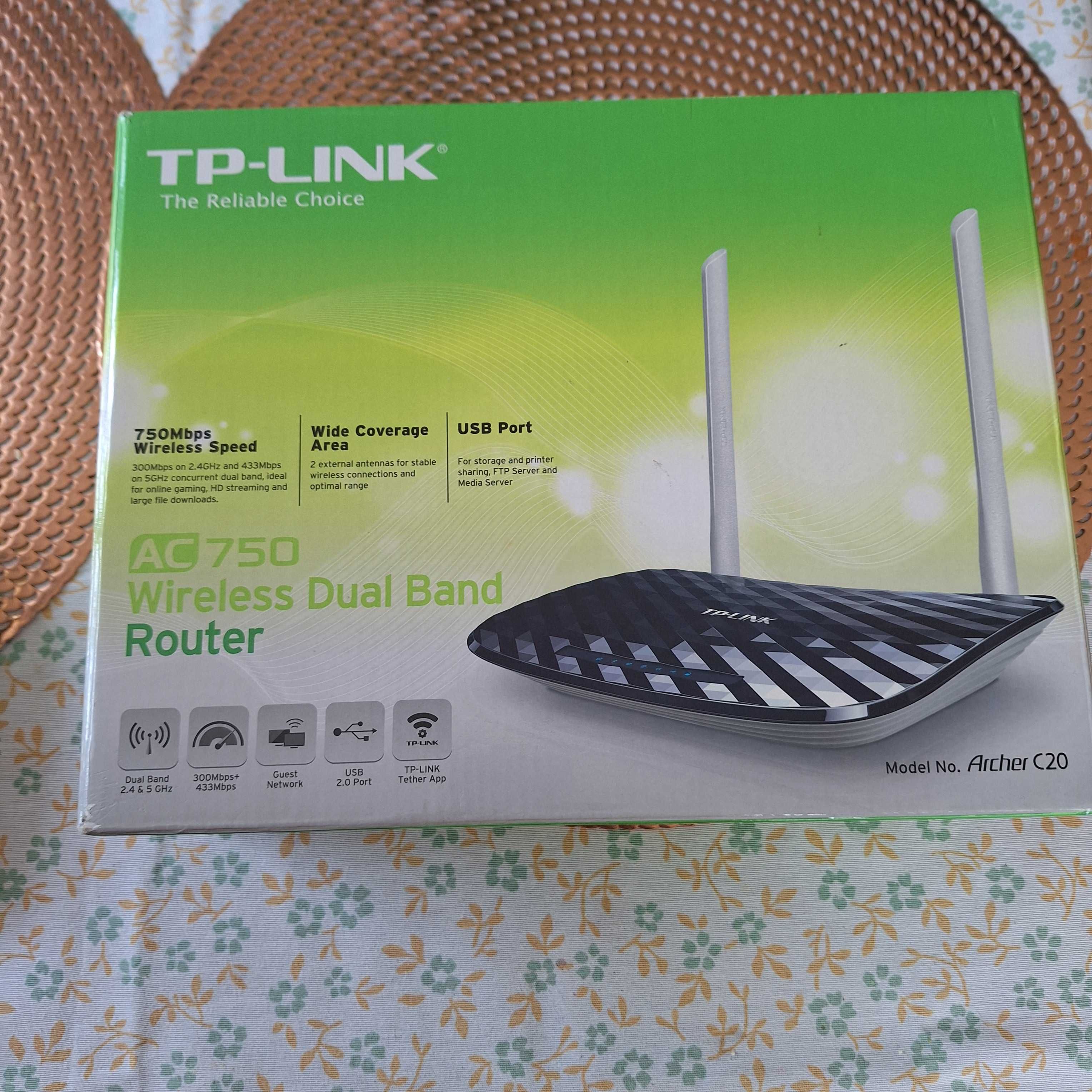 Router TP-Link Archer C20 AC750