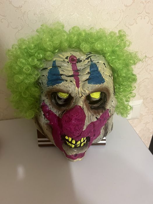 маска клоуна Smiffys UV Black Light