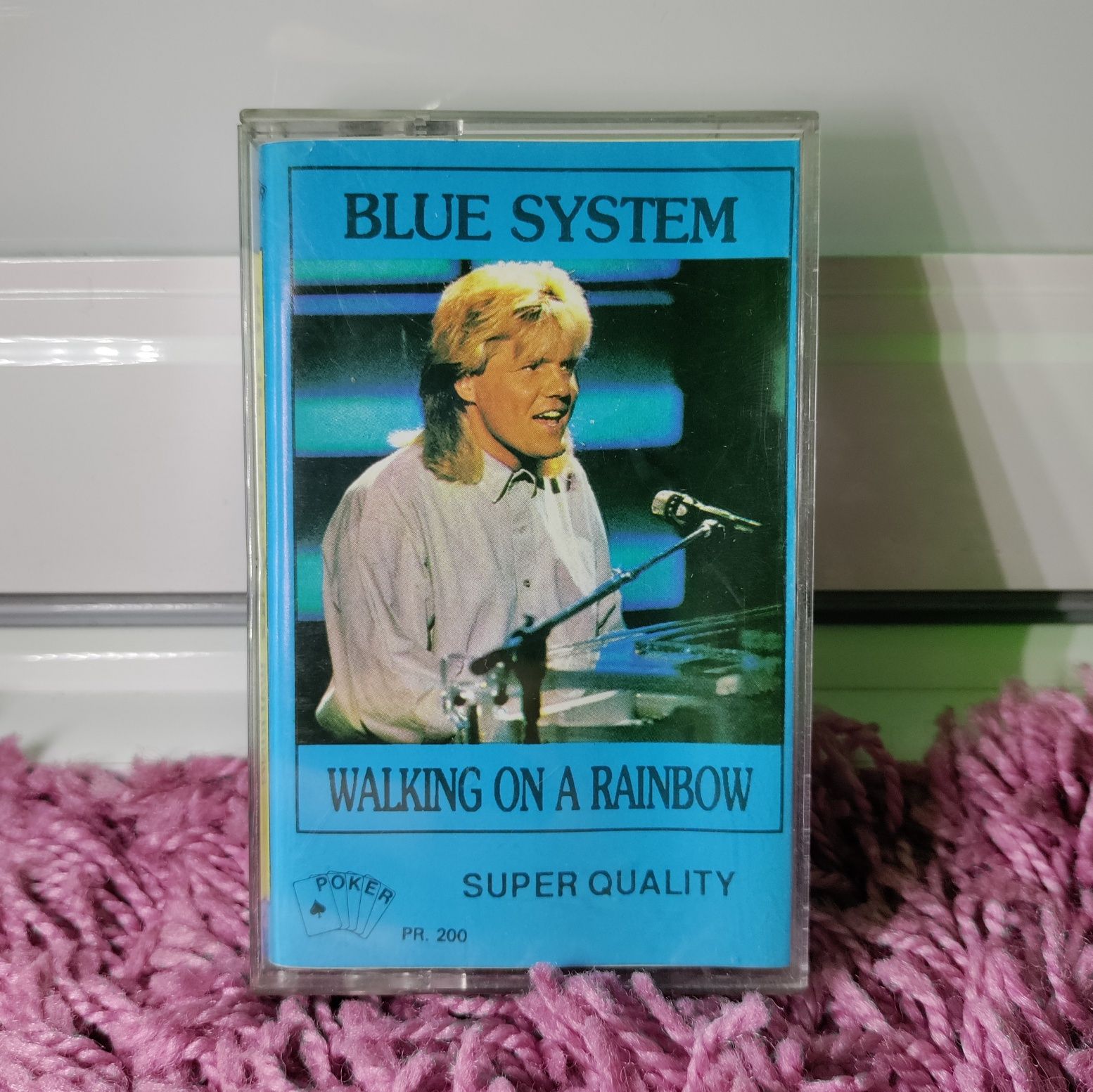 Kaseta magnetofonowa Blue System Walking on a Rainbow kolekcja